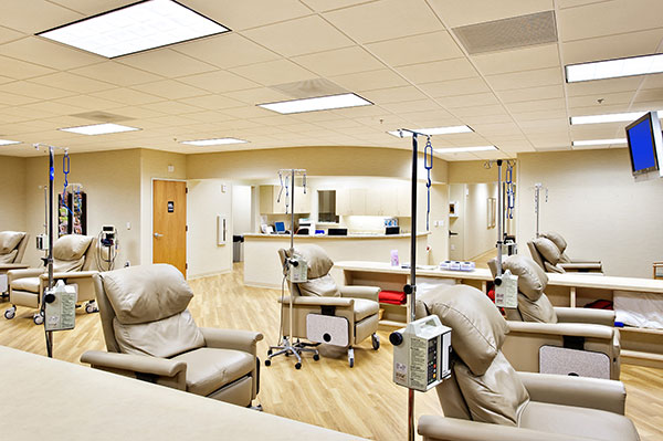 Piedmont West infusion room