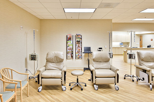 Piedmont West infusion room